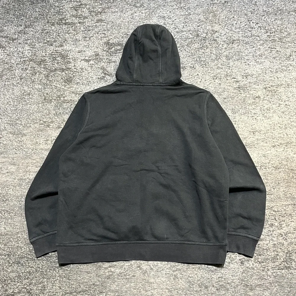 Nike Hoodie Mens XXL Black Pullover Sweatshirt‎ Mini Swoosh Vintage Y2K
